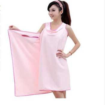 

Bath towels can be worn by adult female tube tops, bathrobes cotton soft large household water-absorbing and quick-drying