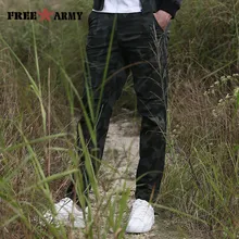 Свободные армейские штаны карго мужские Летние Осенние повседневные камуфляжные брюки мужские военные брюки плюс размер мужская одежда уличная