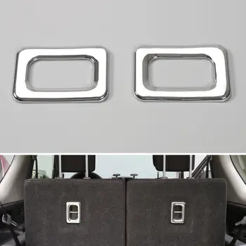 

2Pcs ABS Inner Rear Cargo Trunk Seat Hook Decor Cover Gloss Trim Frame Decoration Fit For Suzuki Jimny 2007-2015 Car Styling