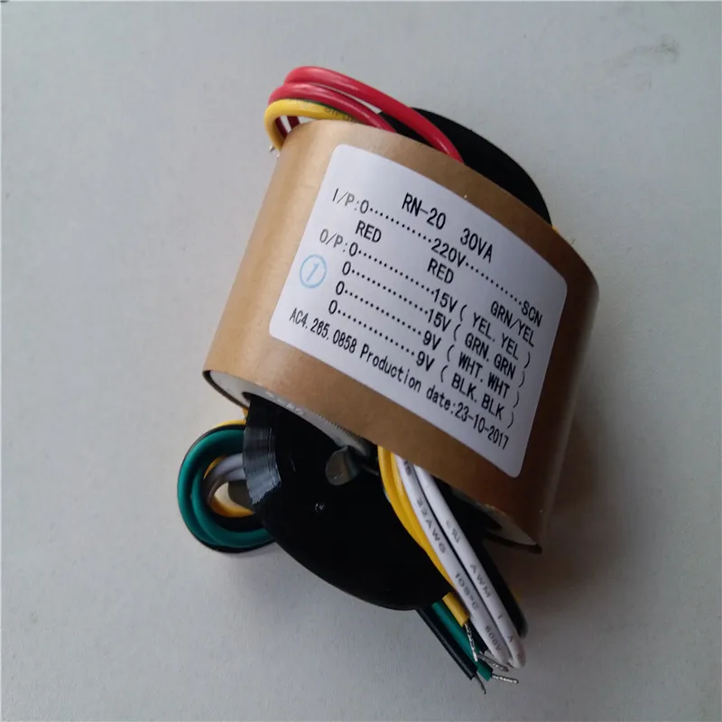Fonte de Alimentação 30va com Saída do Escudo para Dac r Núcleo Transformador 220 Decode Placa Amplificador 15 v 0.6a 0.6 9