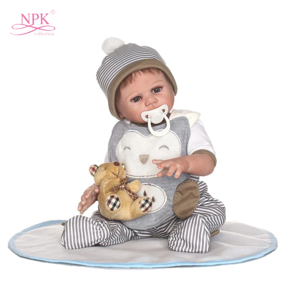 

Fashion Doll Reborn 20Inch Realista Baby Doll Soft Silicone Touch Real Reborn Bebes Doll for Sale New Designed Kids Playmate