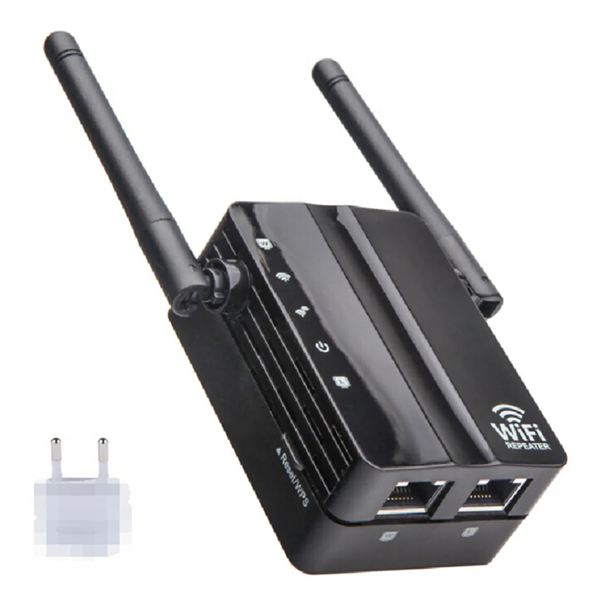 300 Мбит/с Беспроводной N AP 802,11 Wi-Fi ретранслятор сигнала Extender Booster Антенна белый - Цвет: EU