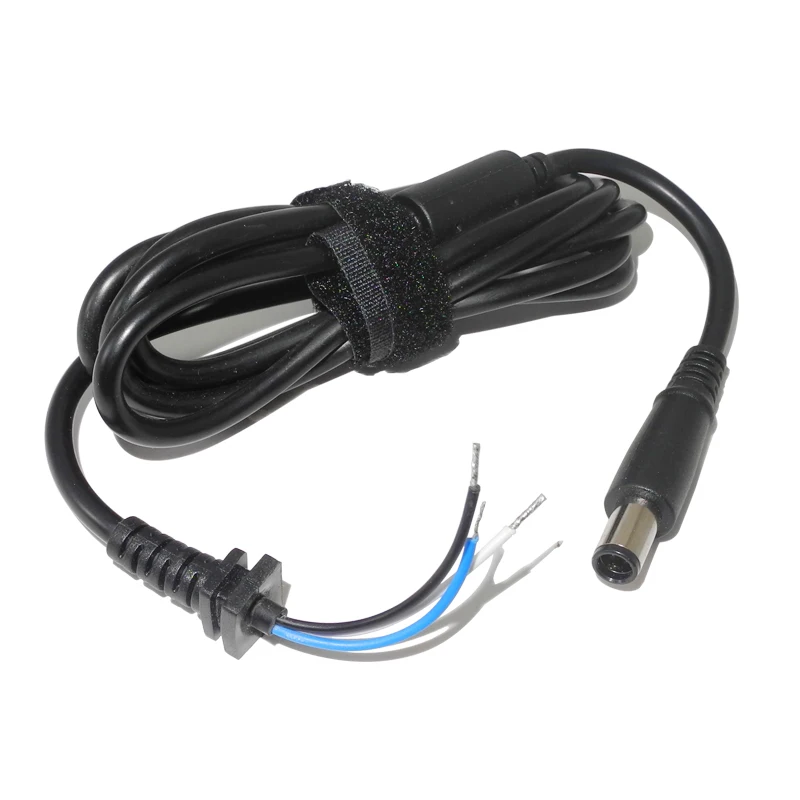 

DC Tip 7.4x5.0mm Power Plug Socket Connector with Cord/Cable for Dell Laptop Adapter Charger 19.5V 3.34A 4.62A 1.2M