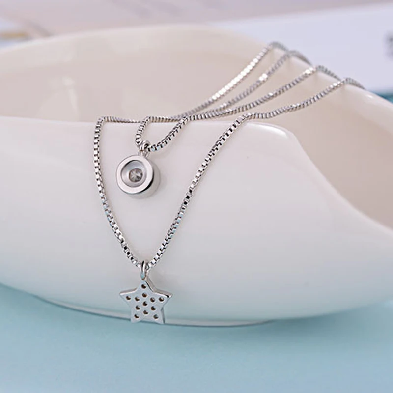 925 sterling silver women necklaces jewelry (2)