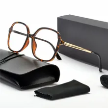 Г. пикантные очки «кошачий глаз» рамка дамы тенденция оптических оправа для компьютерных очков ретро черный леопард мужские очки с ободковой оправой FML