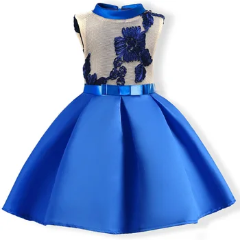

2019 New Fashion Children's Clothing Dresses Princess Girls'Dresses CUHK kid Girl Gift Festival Party Dress High End Atmosphere