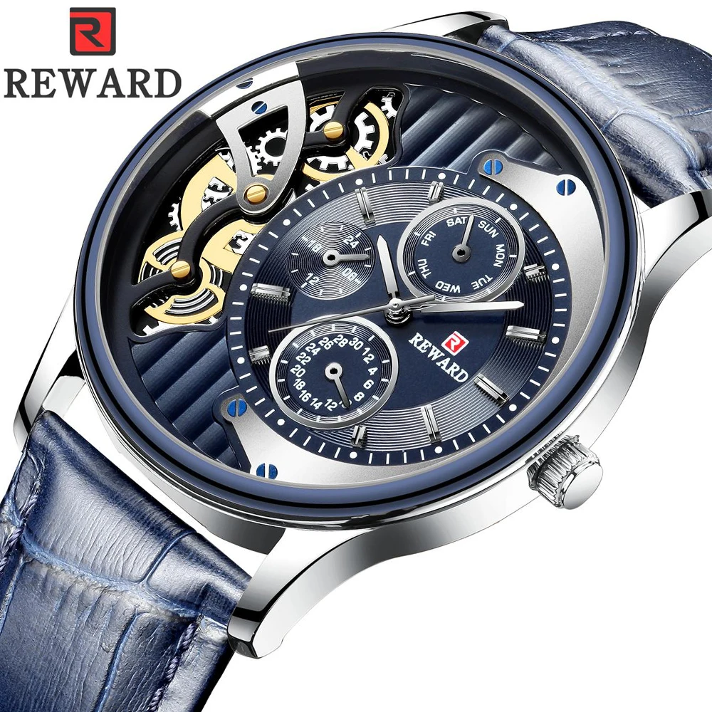 

2019 Top Brand Luxury Watch Man Quartz Watches Male Clock Sport Business Wristwatches Leather Relogio Masculino Dropshipping