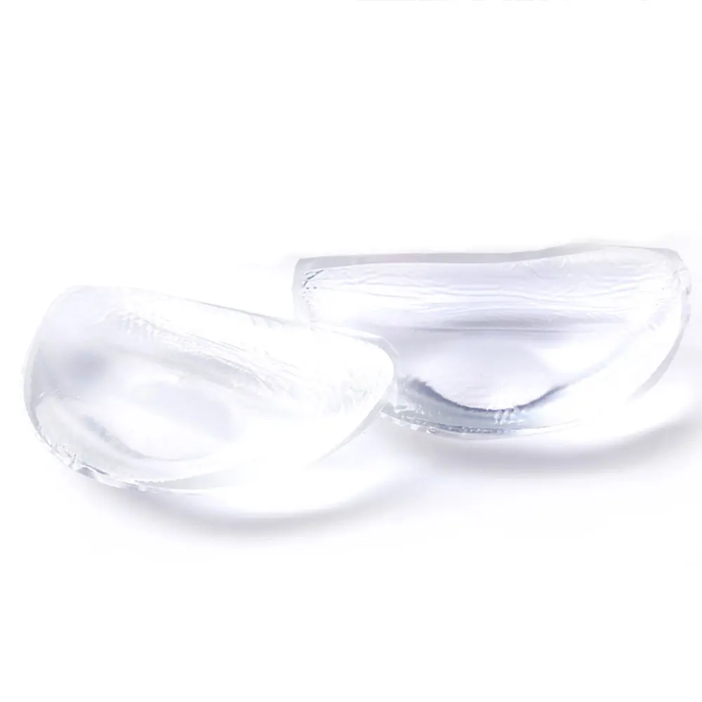 

VENI LYNN 2cm Push Up Soft Big Half Cup Silicone Inserts Clear Breast Enhancers for Bras Swimsuits and Bikini
