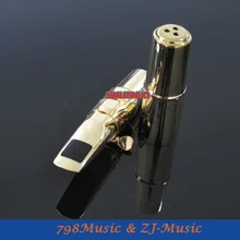 B3 модель 7#-Профессиональный Металлический тенор саксофон джазовый мундштук позолоченный