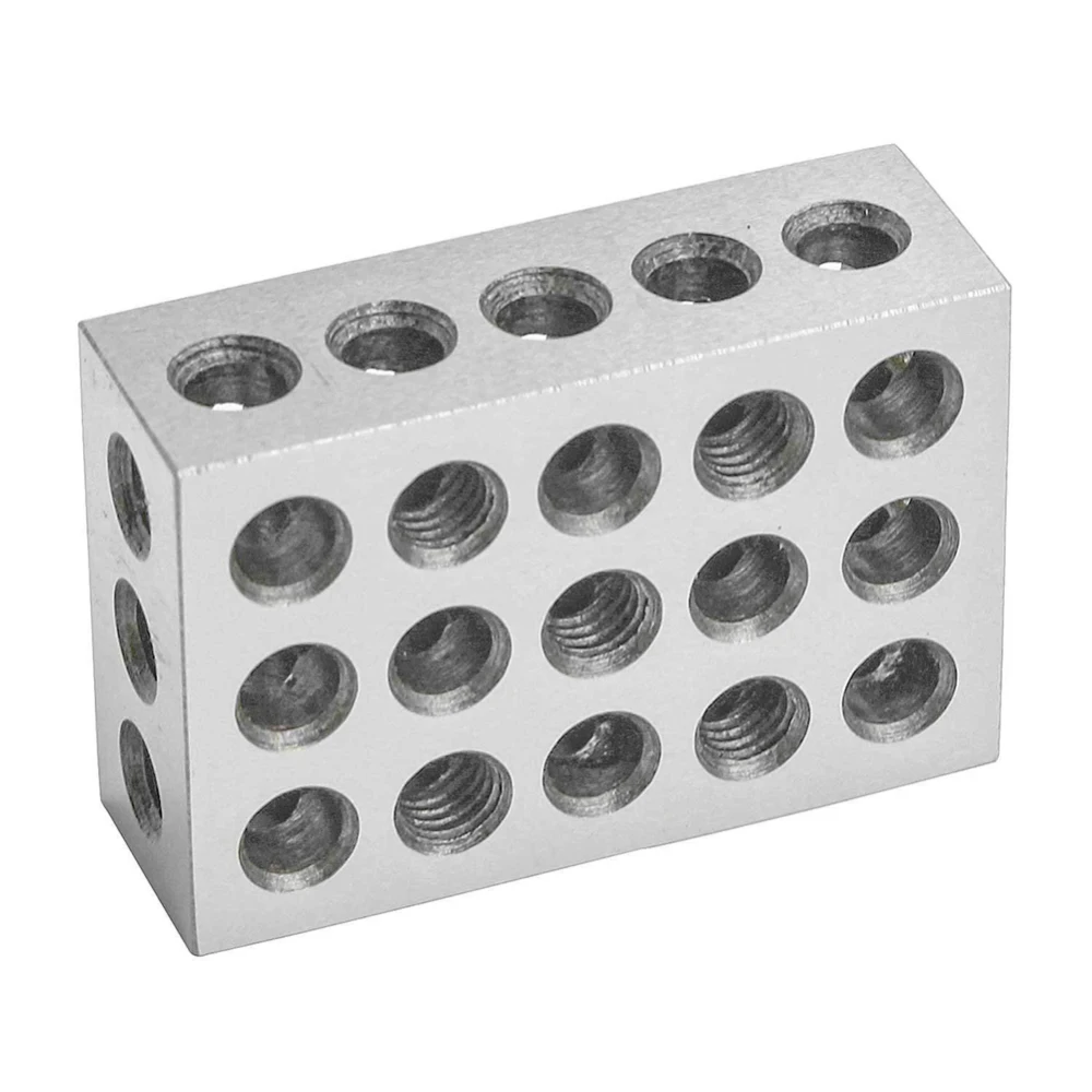 

Parallel Clamping Block Hardened Steel Blocks 23 Holes Precision Lathe Tool Surface Grinding Machin for Machine Tools 25x50x75mm