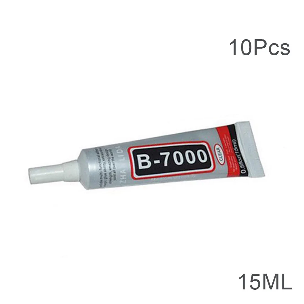 1/4/10 шт. B-7000 клей промышленная клейкая лента для Универсальный амортизирующий бампер для телефона с ювелирные изделия JS22 - Цвет: 15ML 10pcs