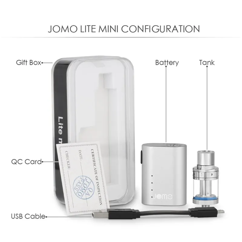 Оригинальный Jomotech Lite 35 Вт электронная сигарета комплекты встроенный 900 мАч