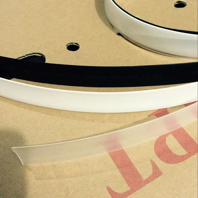 

8MM Heat shrinkable tube heat shrink tubing Insulation casing 100m a reel red yellow black white clear