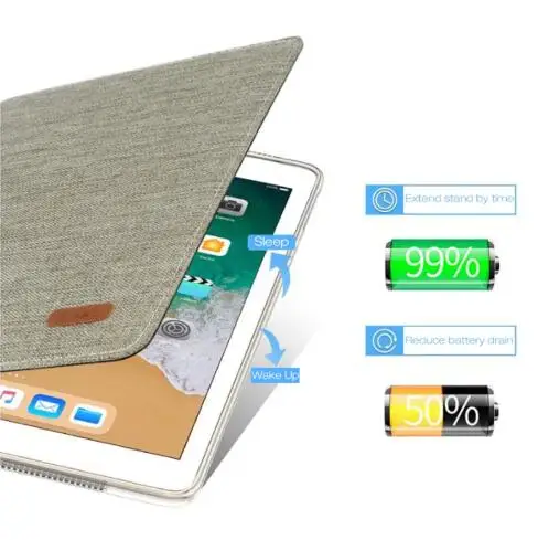 Чехол для IPad 9 7 2018 нового 2017 смарт чехол из искусственной кожи A1893 A1822|Чехлы