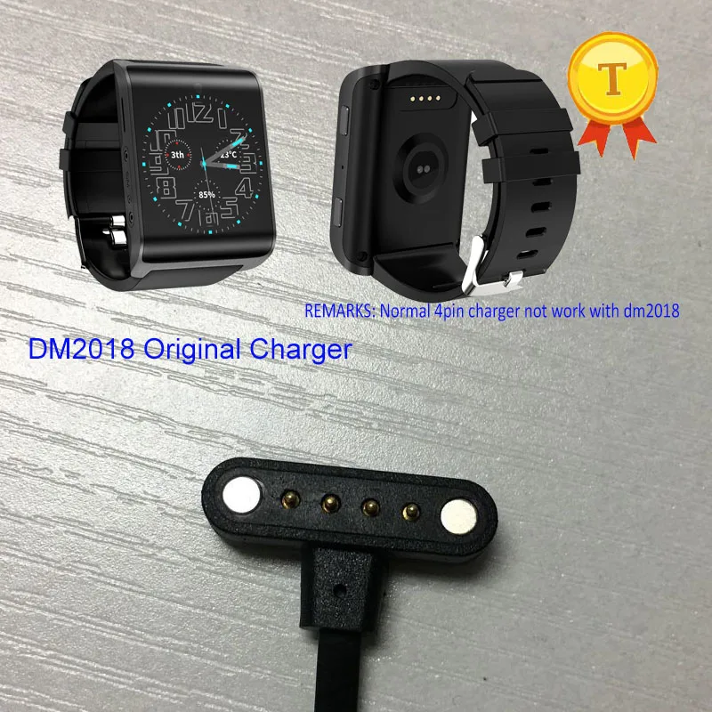 Dm2018 4g Смарт часы для телефона оригинальное зарядное устройство USB кабель питания