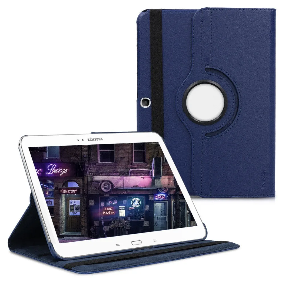Модный вращающийся на 360 градусов чехол для Samsung Galaxy Tab 3 10 1 дюймов P5200 P5220 P5210