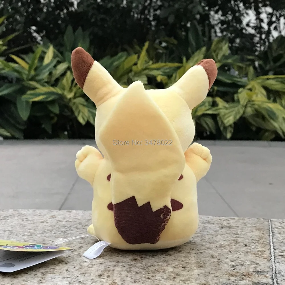 Милая трансформирующая игрушка Ditto Lapras Dragonite Pikachu Omanyte, плюшевая игрушка, мягкие игрушки в виде животных, мультяшная кукла