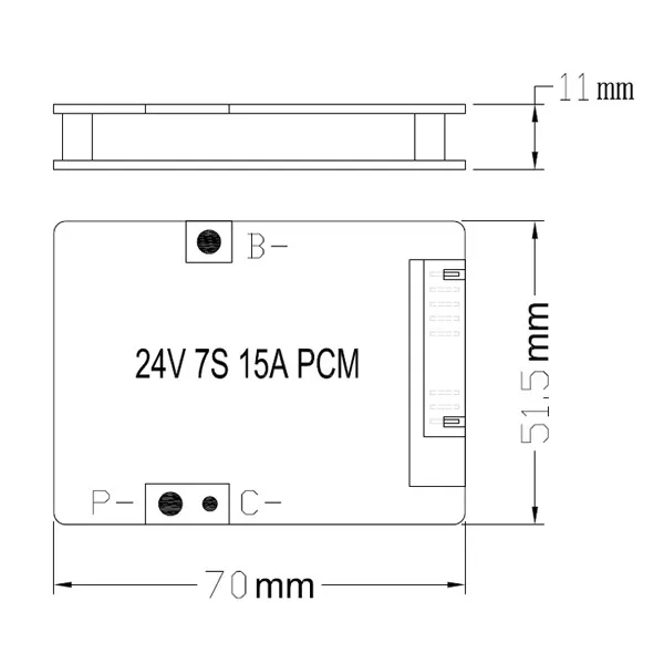 Батарея для электровелосипеда 7S 24V 15A BMS 24v литиевый аккумулятор BMS для электровелосипеда 24V 8Ah 10Ah 12Ah литий-ионный аккумулятор с функцией баланса