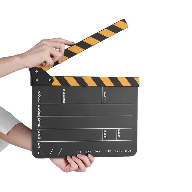 Buy Studio Video Recording Accessories Film Clapboard
