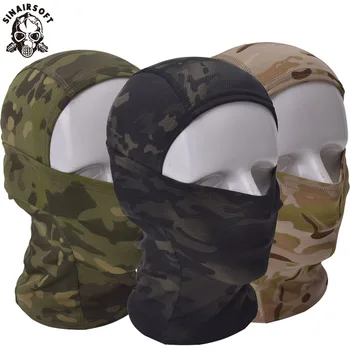 Multicam CP Camouflage Balaclava Full Face Mask Cycling Hunting Tactical Airsoft Cap