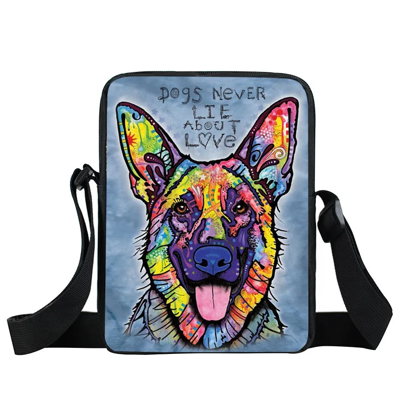 Брендовая сумка с изображением собаки Лабрадора ротвейлера, Женская Мини сумка-мессенджер, детские школьные сумки, сумка для книг для девочек, дорожная сумка, лучший подарок - Цвет: XKB GG29