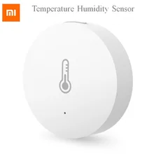 2019 Xiaomi norma mijia Sensore di Umidità di Temperatura Intelligente smart Ambiente di controllo del Sensore di via Mihome APP Zigbee collegamento(China)