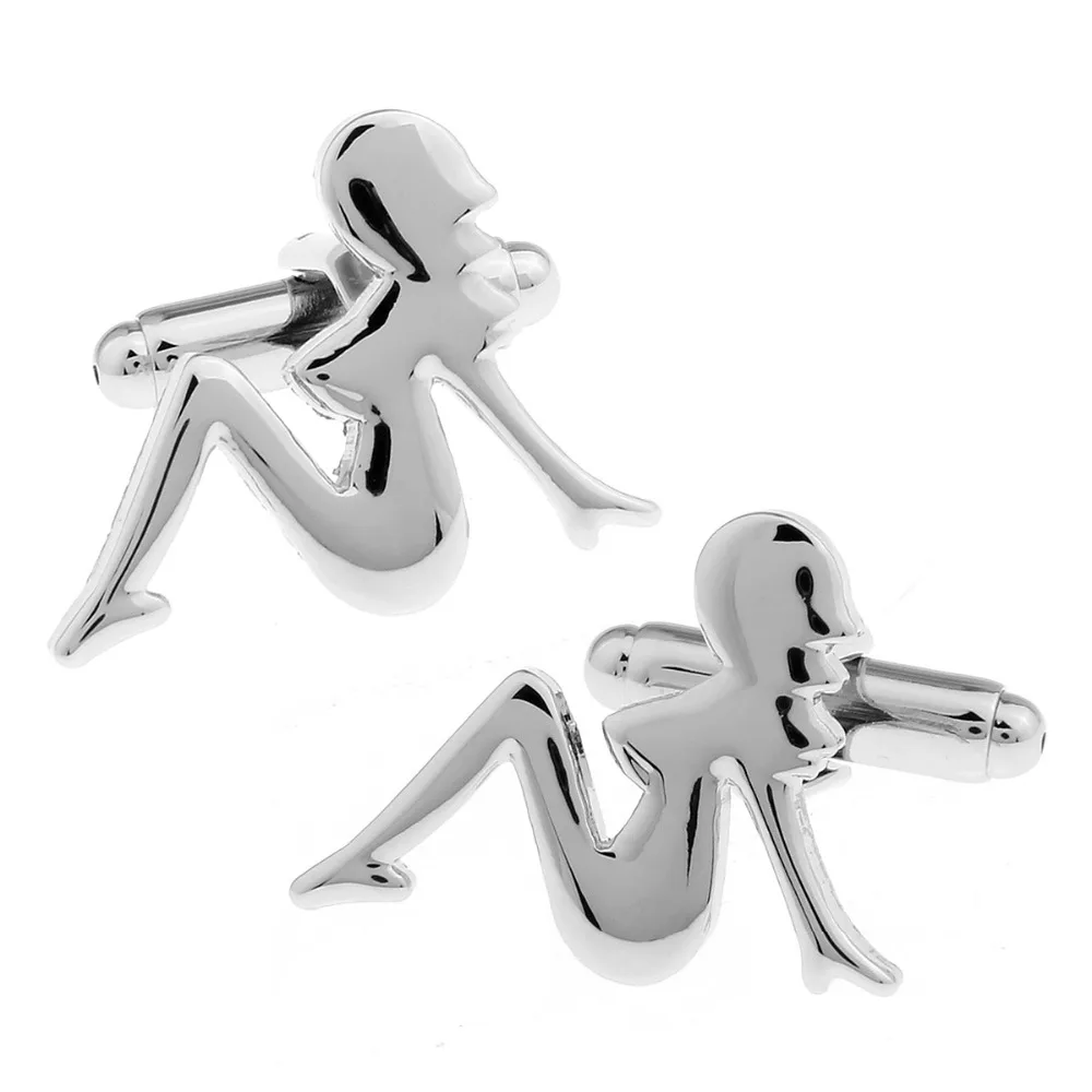 

Mens Wedding Cufflinks Novelty Fancy Beautiful Silhouette & Clean Cloth 170240