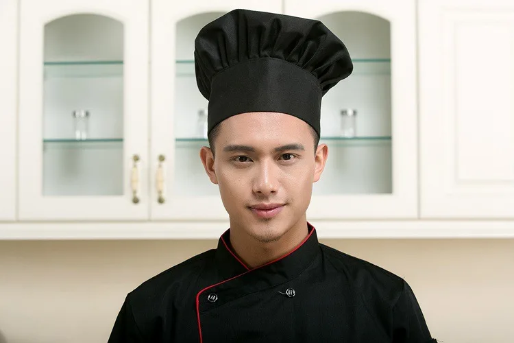 Шеф-повара шляпа официант или работник гостиницы кухня шеф-повара Высокая шляпа регулировки работы шляпа с эластичностью