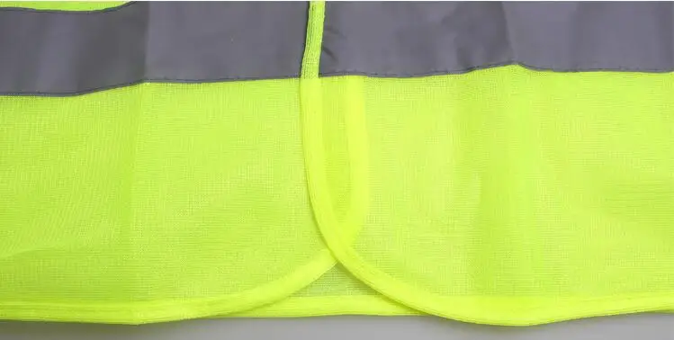 Bonjean высокой видимости ночного рабочей среды Костюмы безопасности светоотражающий жилет куртка трафик работы очиститель Chaleco reflectante