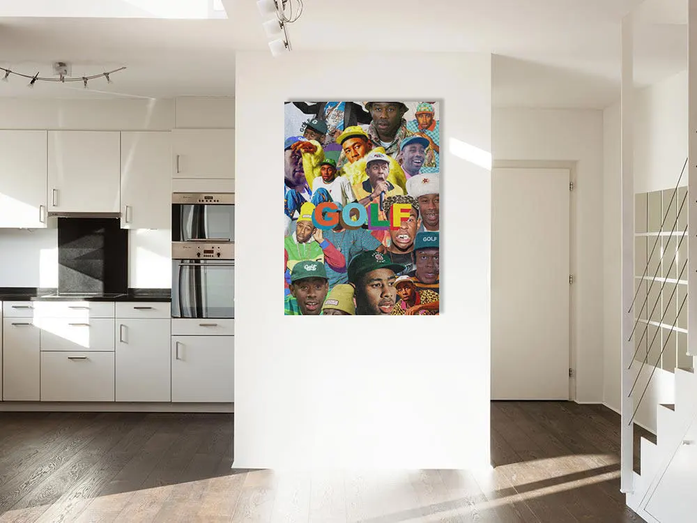 Us 5 02 25 Off Tyler The Creator Collages Painting Wall Art Canvas For Living Room Home Bedroom Study Dorm Room Apartment Art Decoration Prints In