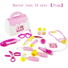 Лидер продаж Детский чемодан доктор игрушки для девочек и мальчиков развивающий игровой набор «Доктор» комплект для детей ролевые игры