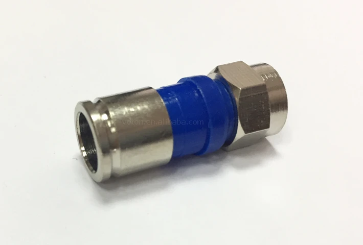 F RG6 connector bule (4)