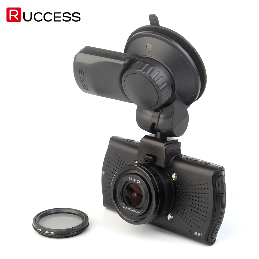 Ambarella A7LA70 Car DVR GPS font b Camera b font DVRS Super HD 1296p WDR Night