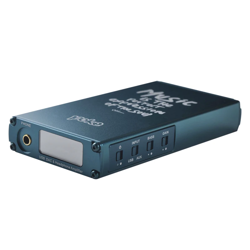 Портативный декодирующий усилитель XDuoo Poke DAC DSD встроенный USB Hi Fi музыкальный для