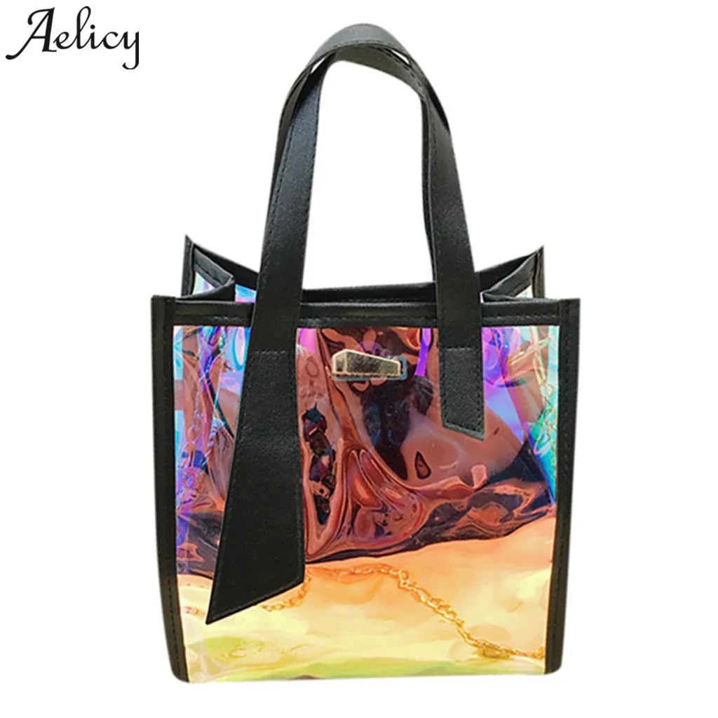 

Aelicy girls shoulder bag @ New Multi-Function Color women Handbag Large-Capacity laser Ladies Messenger bags bolsa feminina sac