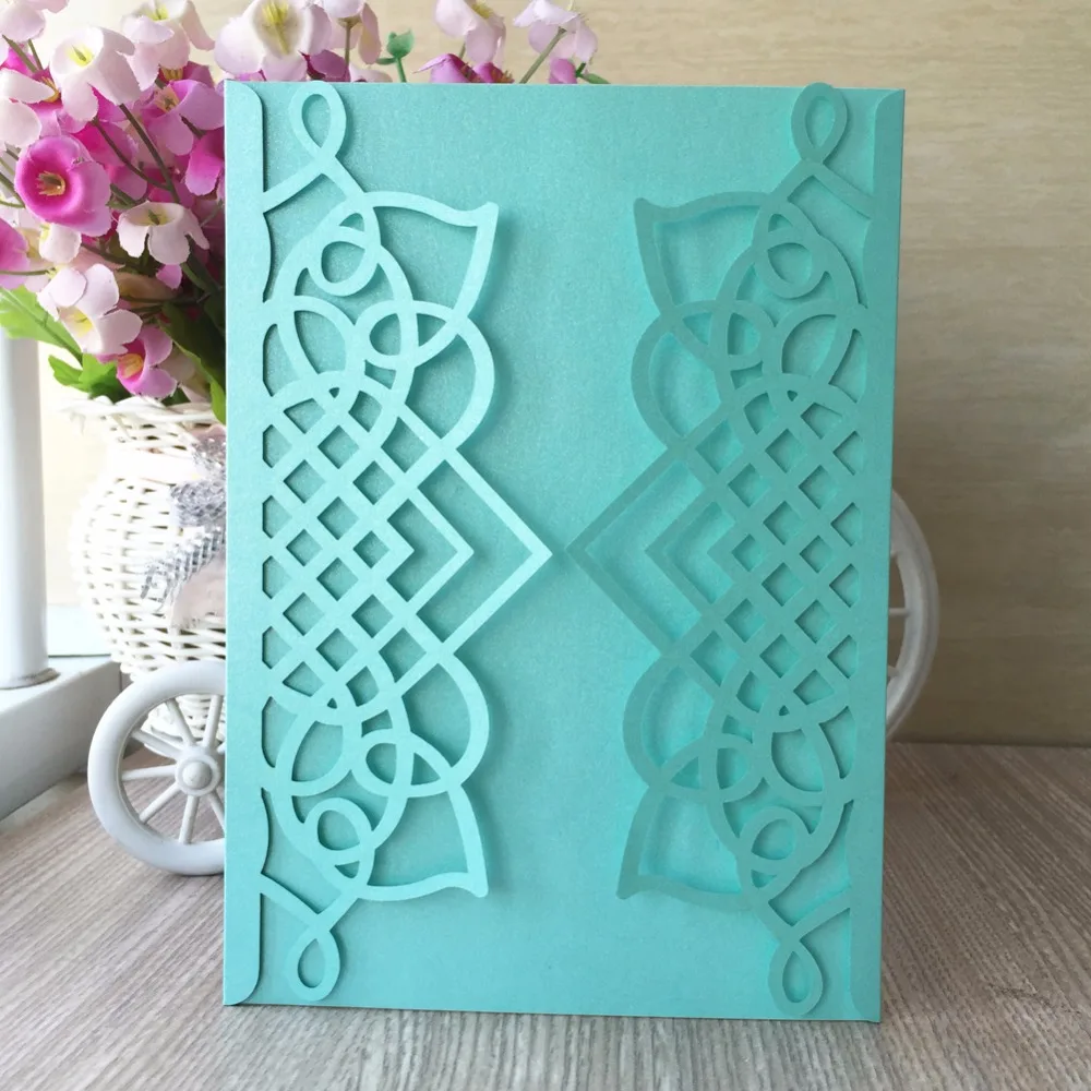 50 Pz Chic Tiffany Blu Lucido Carta Di Nome Di Carta Cartolina Carta Inviti Di Nozze Decorazione Festa Di Compleanno Business Invito Carta Postcard Business Card Postcardpostcard Wedding Aliexpress