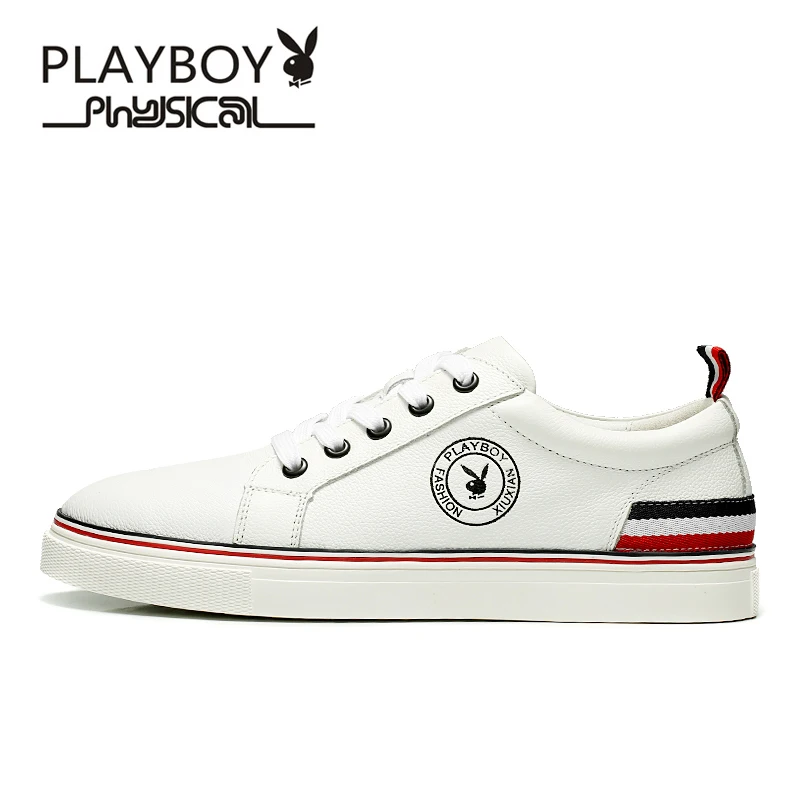 Playboy/новинка 2016 года оригинальные Брендовые повседневные мужские лоферы из