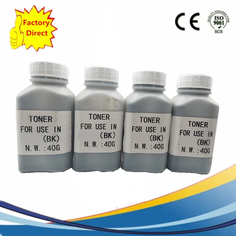 Пополнения лазерный цветной тонер порошок Наборы HL4570CDWT HL4570CDW MFC9460CDN MFC9460CDN MFC9465CDN MFC9970CDW принтер - Цвет: 40G 4BK