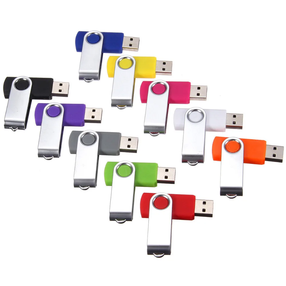 16 ГБ поворотный USB флешка 64 ГБ 32 ГБ флэш‑накопитель Swivel 128 ГБ usb memory stick Флешка 8 ГБ usb 4 ГБ usb 2,0 флешки