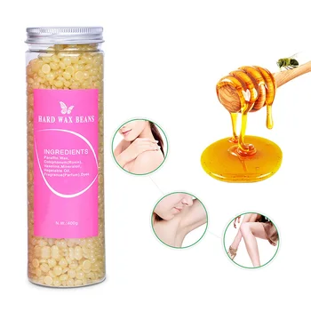 

400g Hot Film Hard Solid Wax Beans Depilatory Waxing Bikini Lavender Hair Removal Cream Epilation Heater Tool Beauty Spa