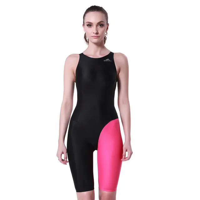 2017 SBART Plus Size Swimwear One Piece Women Competition Large Sizes