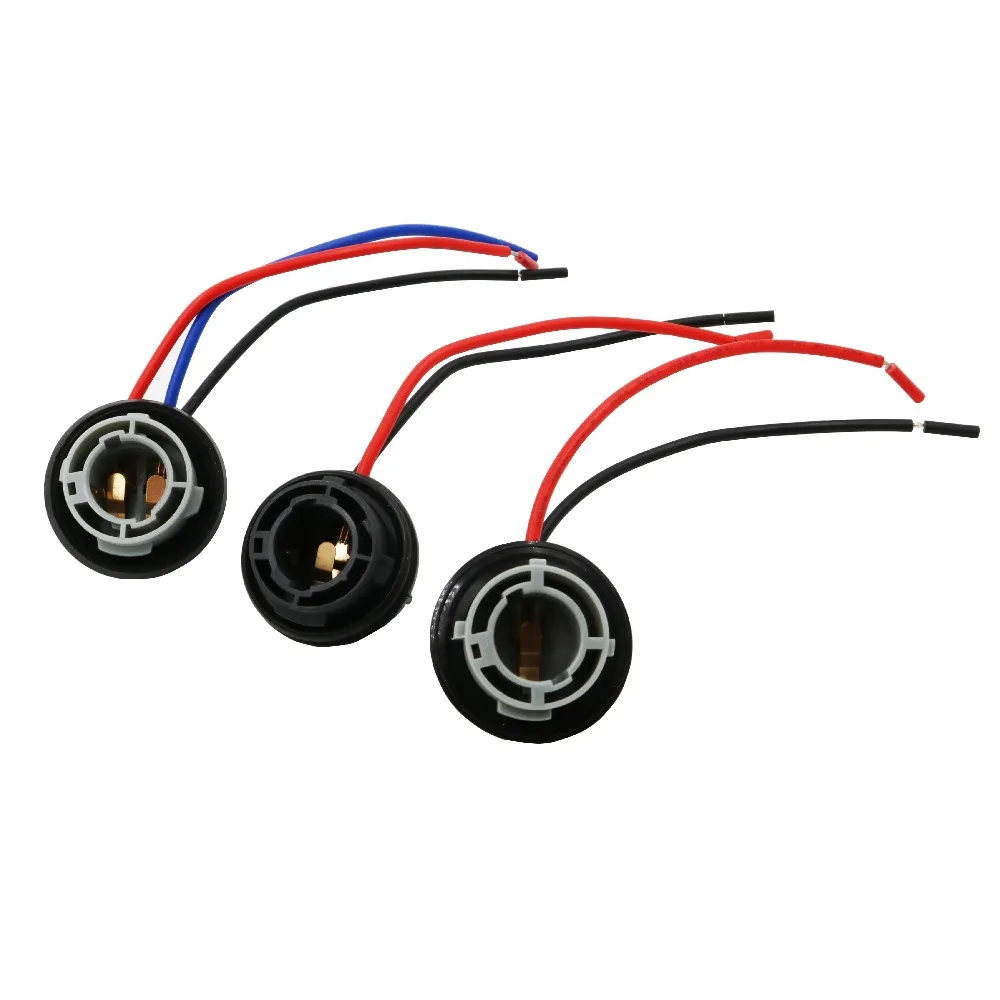 YSY ba15s bay15d p21w 7528 p21/5 w гнездо держателя адаптера жгута соединителя 1156 bau15s 1157 огни