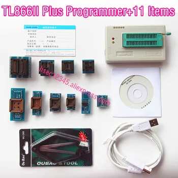 

XGecu 100% Original MiniPro TL866II Plus USB Universal Programmer+11adapter better than CH341A TL866CS TL866A programmer
