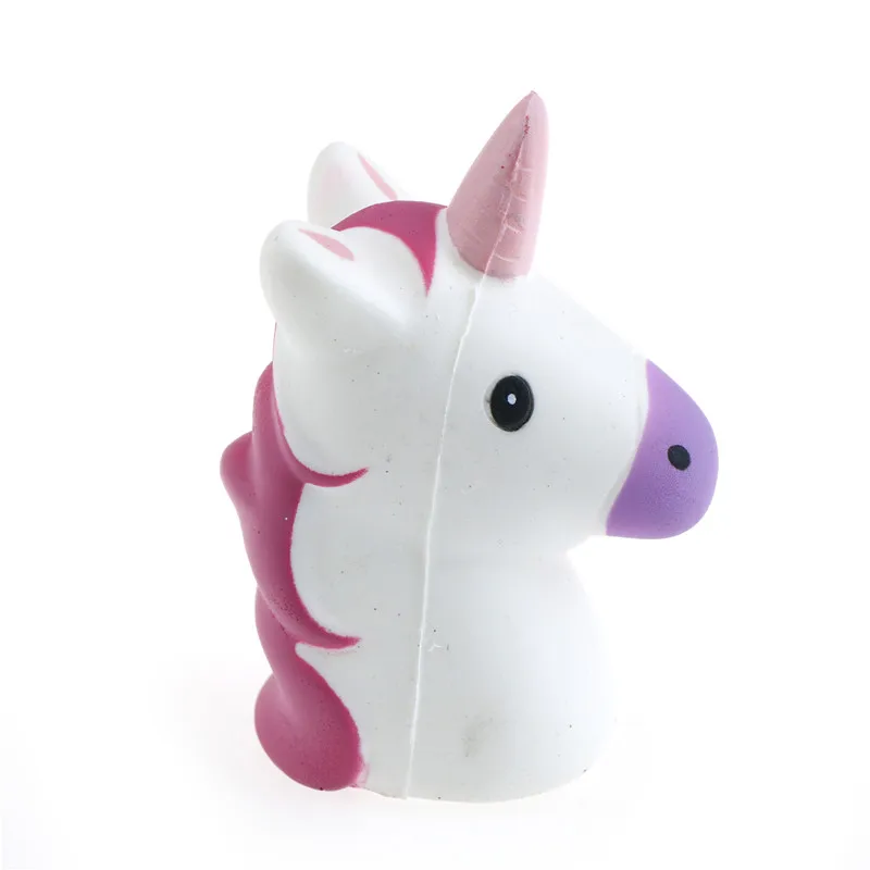 10.5CM Soft Slow Rising Rainbow Squishy Unicorn Kawaii Cute Phone Straps Pendant Bread Cake Scented Kid Toys Gift