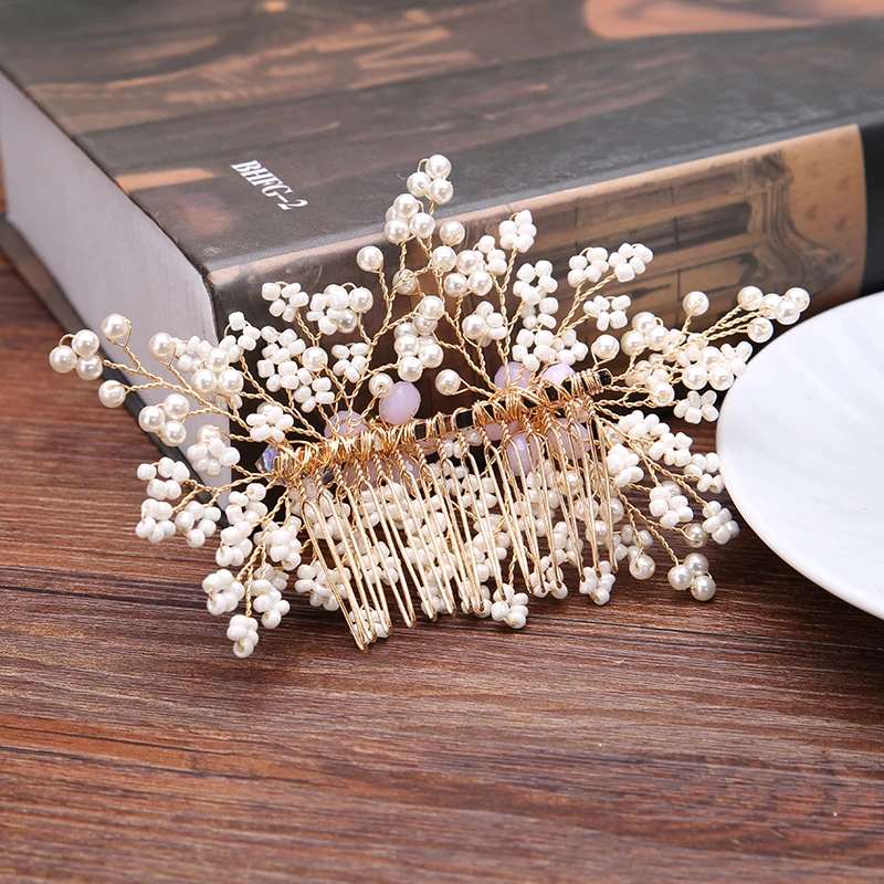 Beads Hair Comb (1)