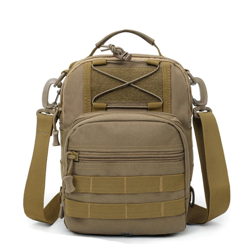 

Outdoor Climbing Men Tactical Chest Bag Camouflage Crossbody Bag Wearproof Military Molle Shoulder Bag For Hiking Equipment
