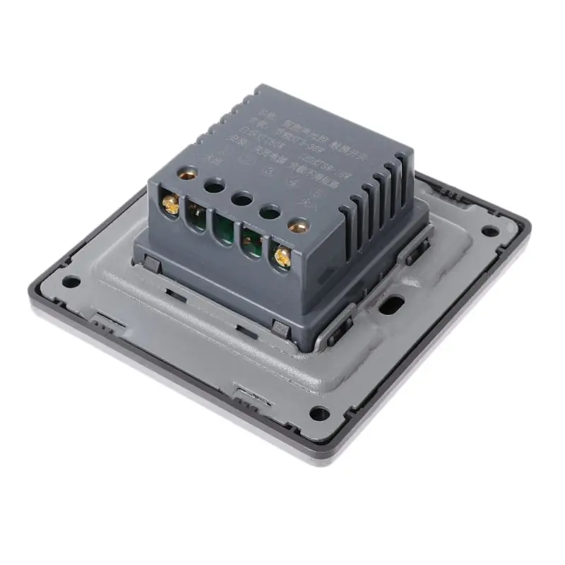 

220V 89x86x38mm Wall Mount Voice Light Sensor Switch Sound & Light Controlled Delay Switch Popular