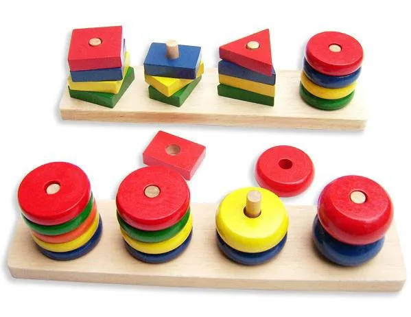 Детские игрушки Монтессори сенсорные игрушки 1 лот = 8 штук раннее образование Дошкольное обучение детские игрушки