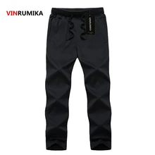 Super Plus Größe XL-5XL 6XL 7XL 8XL 9XL 2017 Sommer männer casual marke weicher baumwolle blauen lange hosen mann jogger schwarz dünne hosen