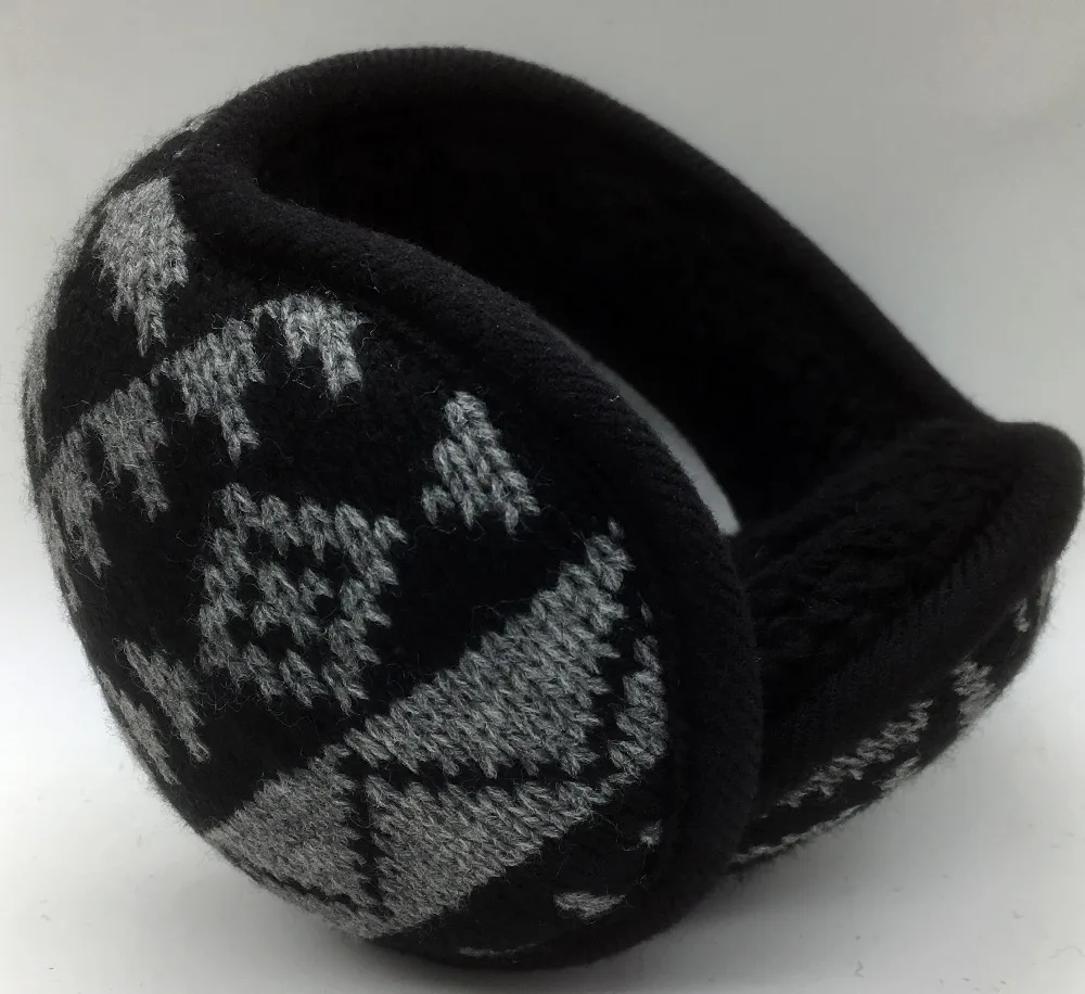 2018 новый стиль зимние теплые регулируемые наушники вязание earcap